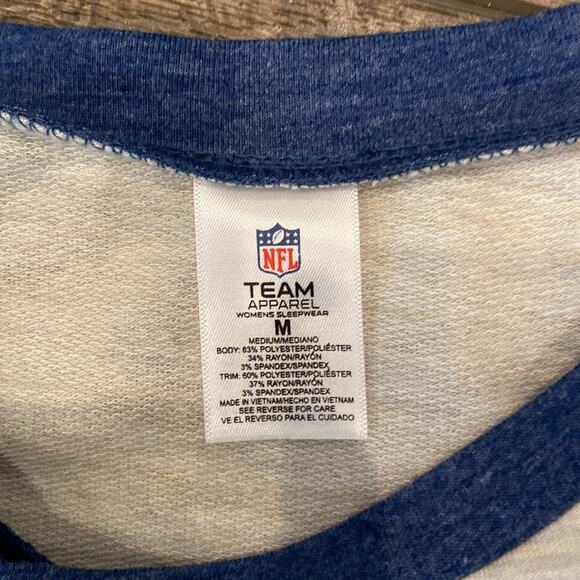 NWOT NFL SEATTLE SEAHAWKS Raglan Sleeve Split Hem Shirt Medium - Picture 2 of 5